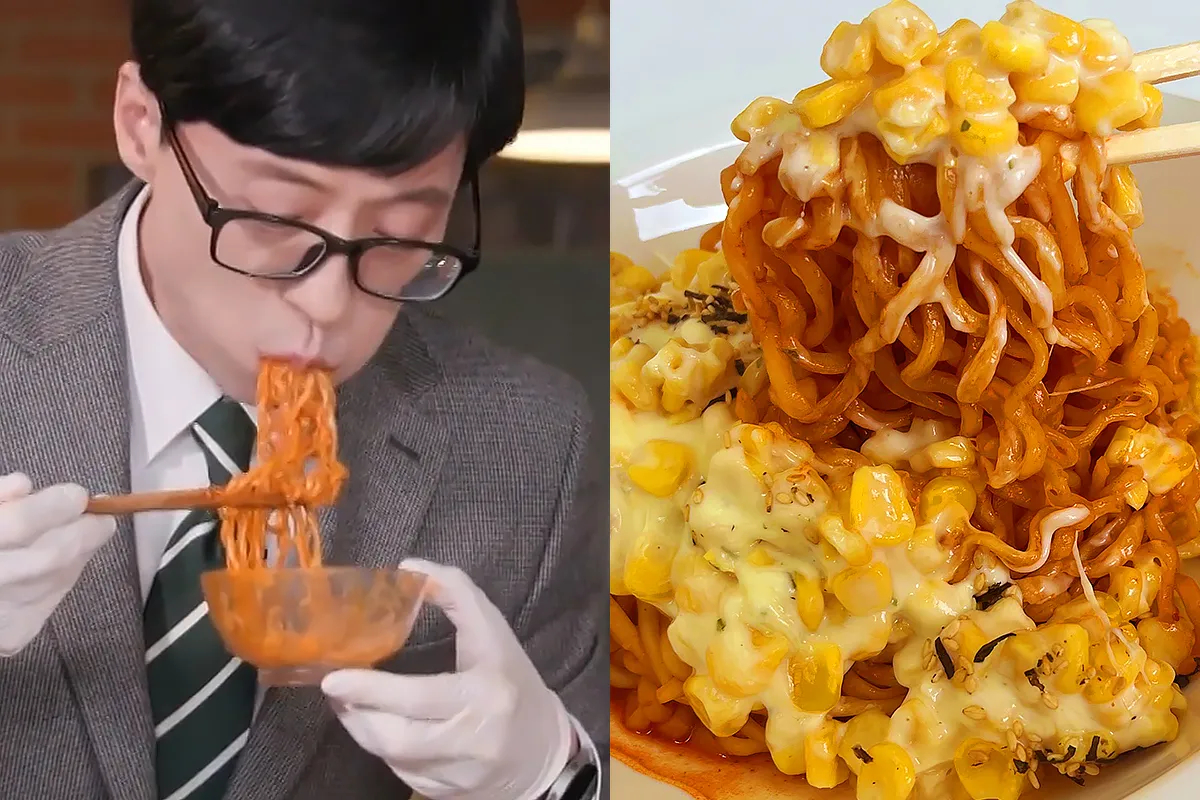유재석까지 방송 중에 한그릇 뚝딱 비우게 만든 역대급 불닭 레시피